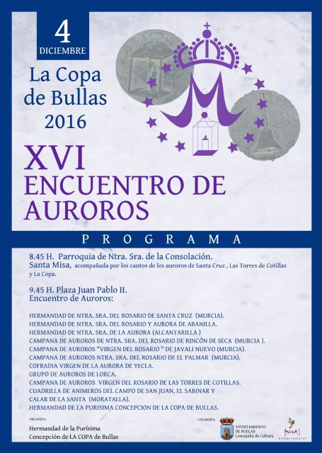 La Copa de Bullas celebra las fiestas de la Purísima Concepción - 1, Foto 1