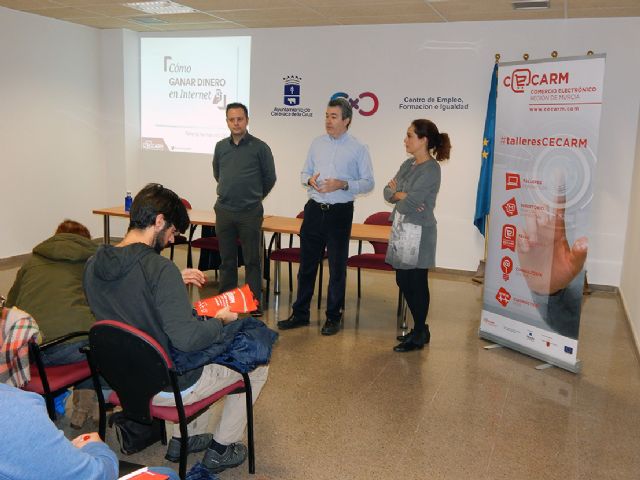 Emprendedores caravaqueños asisten a un taller Cercam sobre las posibilidades del negocio electrónico - 3, Foto 3