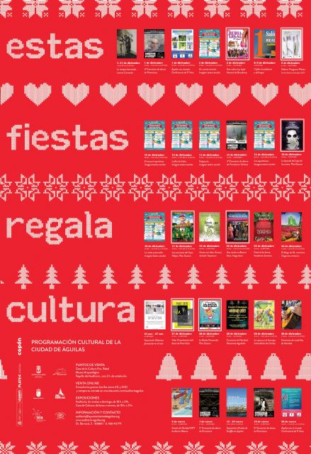 Estas fiestas regala cultura lema anunciador del programa cultural navideño 2017 - 2, Foto 2