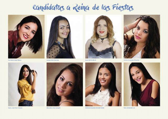 Candidatas a Reina de las Fiestas Patronales 2017, Foto 1