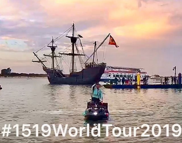 La expedición conmemorativa del V Centenario de la Primera Circunnavegación hace escala en La Manga - 1, Foto 1