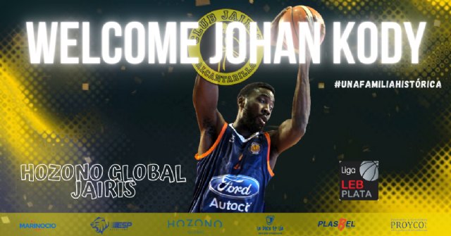 Johan Kody, nuevo refuerzo para el juego interior del Hozono Global Jairis - 1, Foto 1