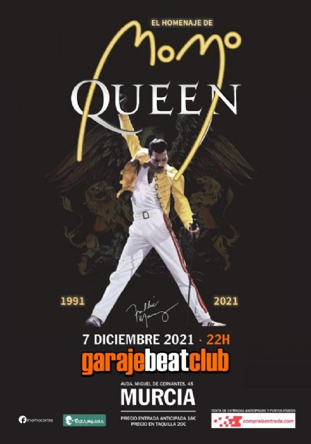 MOMO. HOMENAJE A QUEEN. 7/12 MURCIA Garaje Beat Club - 3, Foto 3
