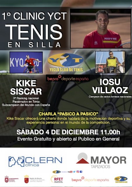 CLINIC DE TENIS EN SILLA Y RESULTADO COMPETICIONESjavascript:validar() - 1, Foto 1