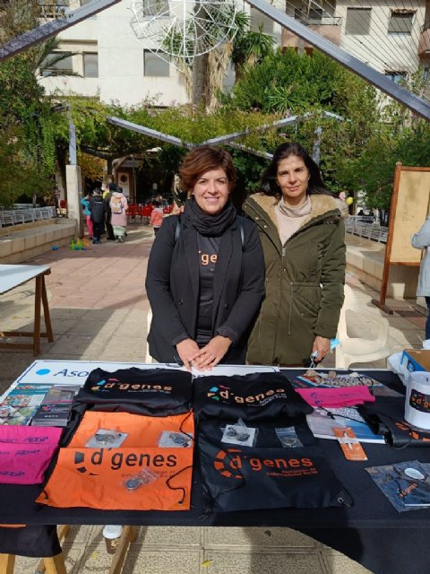 D´Genes da a conocer su labor en la jornada dedicada al Día del Voluntariado en Alhama de Murcia - 2, Foto 2