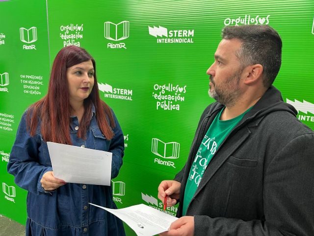 AIDMUR y STERM recurren la orden de bases y la convocatoria del concurso de méritos de Educación - 1, Foto 1