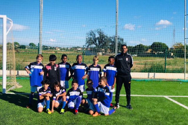 Nueva Cartagena F.C., A.D. La Vaguada, E.F.B. San Ginés 82 y C.D. Lapuerta mandan en la clasificación de benjamines B - 1, Foto 1