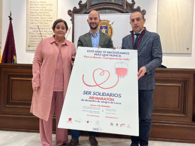 La Maratón de Donación de Sangre ´Ser Solidarios´ llegará a su XIII edición, el próximo 1 de diciembre - 1, Foto 1
