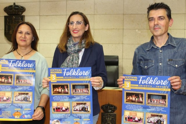 El Festival Nacional de Folklore Infantil-Juvenil Peña La Mantellina reúne este domingo en La Cárcel a cuatro grupos de Murcia y Valencia, Foto 1
