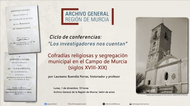 El Archivo General da voz a la investigacin histrica regional en una nueva conferencia del ciclo 'Los investigadores nos cuentan', Foto 1