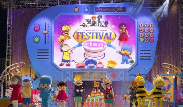 Los personajes de Clan TV de fiesta de cumpleaños en El Batel - 2, Foto 2