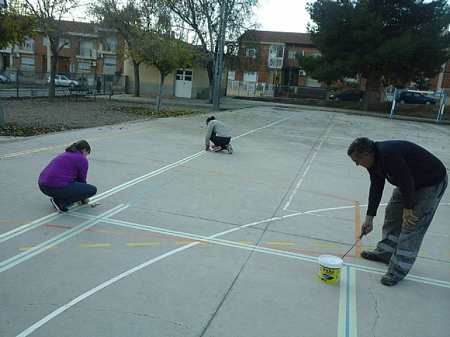 Acometen obras en los colegios de Totana coincidiendo con las fiestas navideñas - 4, Foto 4