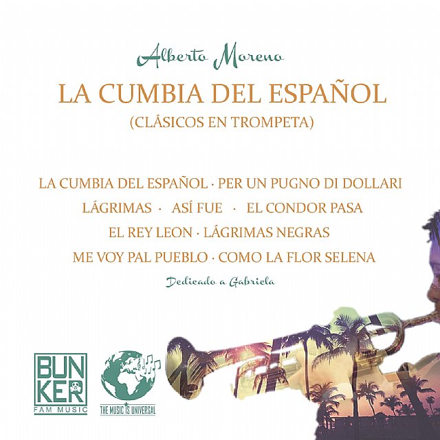 La cumbia del Español, nuevo disco del trompetista totanero Alberto Moreno - 2, Foto 2