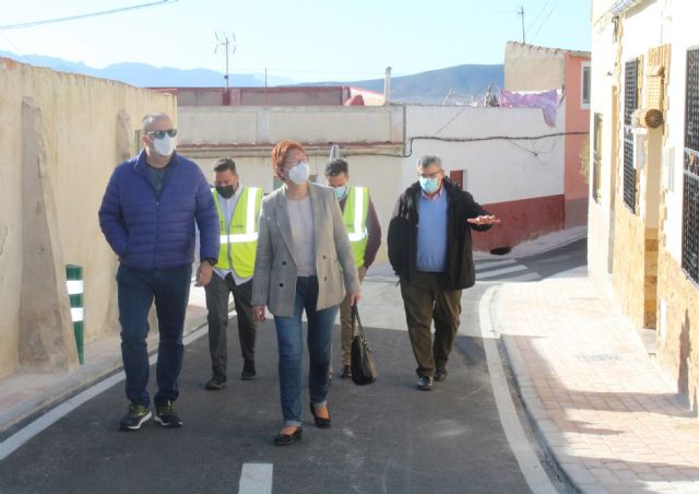 Finalizan las obras de renovación de infraestructuras de la calle Diego Abellán - 2, Foto 2