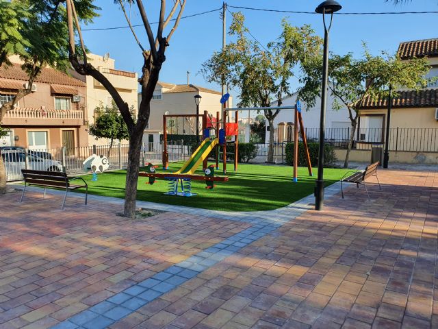 El Ayuntamiento de Molina de Segura inaugura, en el Barrio de La Brancha, las obras de mejora de la Plaza Mujer Trabajadora y de la Avenida Virgen del Río - 1, Foto 1