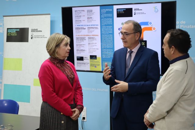 La Universidad Popular de San Pedro del Pinatar oferta 63 cursos en idiomas, formación para el empleo y desarrollo personal - 1, Foto 1