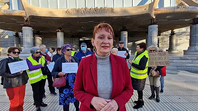 Pensionistas de Molina apoyan en la Asamblea la enmienda de Podemos a los presupuestos para impulsar nuevas residencias públicas - 1, Foto 1