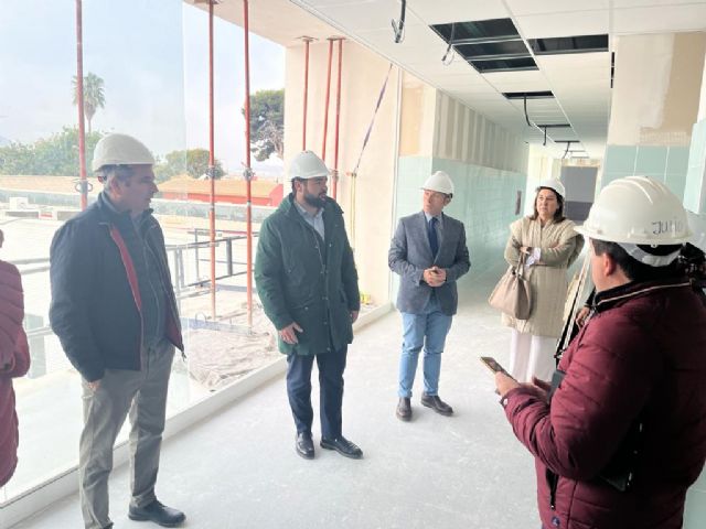 Las obras del C.E.I.P. Juan Carlos I de La Unión finalizarán en febrero - 2, Foto 2