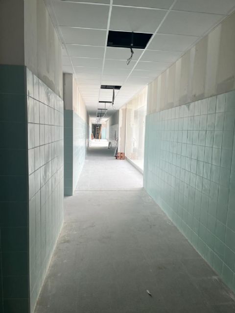 Las obras del C.E.I.P. Juan Carlos I de La Unión finalizarán en febrero - 3, Foto 3