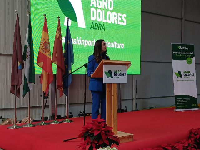 Sara participa en la inauguración de las nuevas instalaciones de Agrodolores en Adra - 2, Foto 2