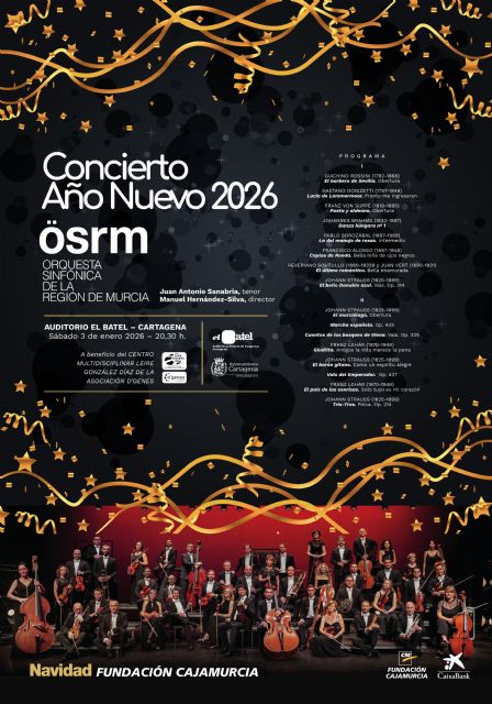 Música sinfónica en El Batel para celebrar la Navidad con la JOSCT y dar la bienvenida al 2026 con la de OSRM - 3, Foto 3