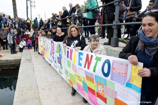 Cartagena homenajea a los fallecidos del exodo migratorio del Mediterraneo de 2016 - 1, Foto 1