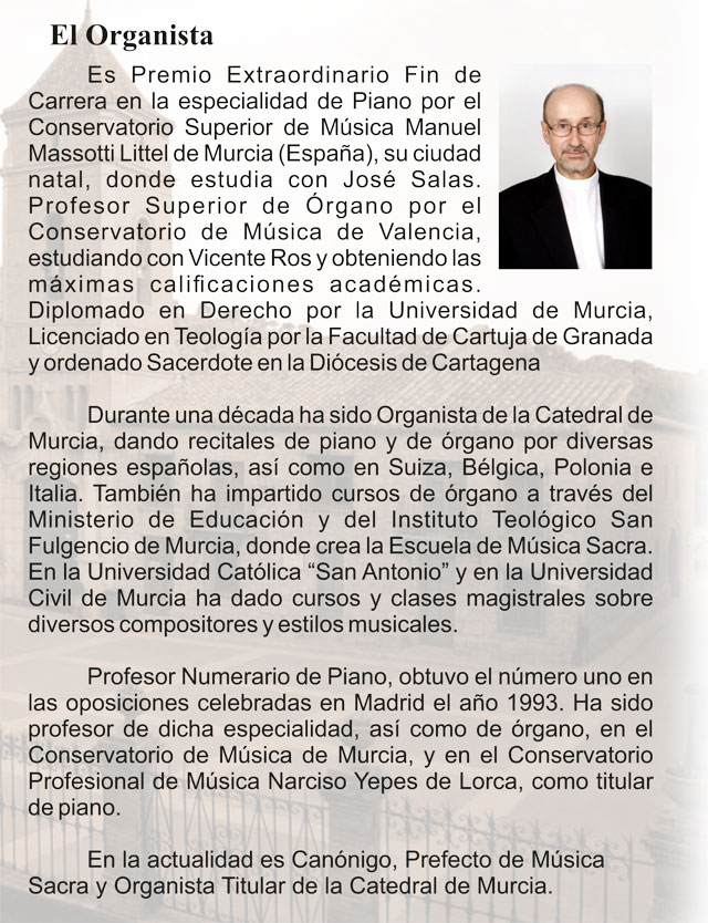 La Fundación La Santa organiza un recital de órgano en el Santuario de Santa Eulalia el próximo sábado 11 de febrero, Foto 4
