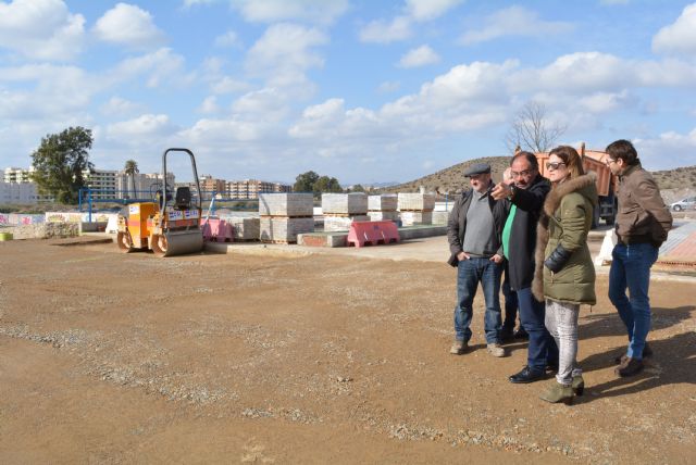 Los trabajos del puente de la Rambla de las Culebras prosiguen a buen ritmo y según lo previsto - 1, Foto 1