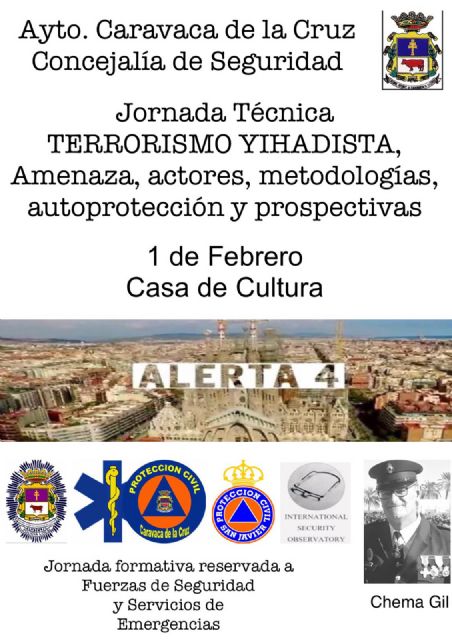 Chema Gil imparte este viernes en Caravaca una jornada técnica sobre terrorismo yihadista - 1, Foto 1