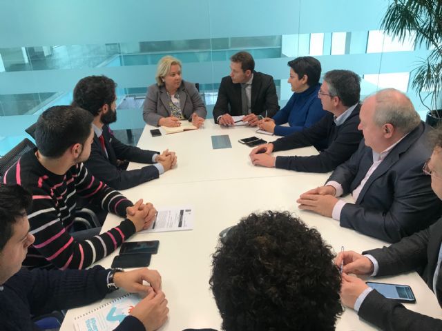 El alcalde de Torre Pacheco recibió en el Ayuntamiento a la presidenta de COEC Cartagena - 2, Foto 2
