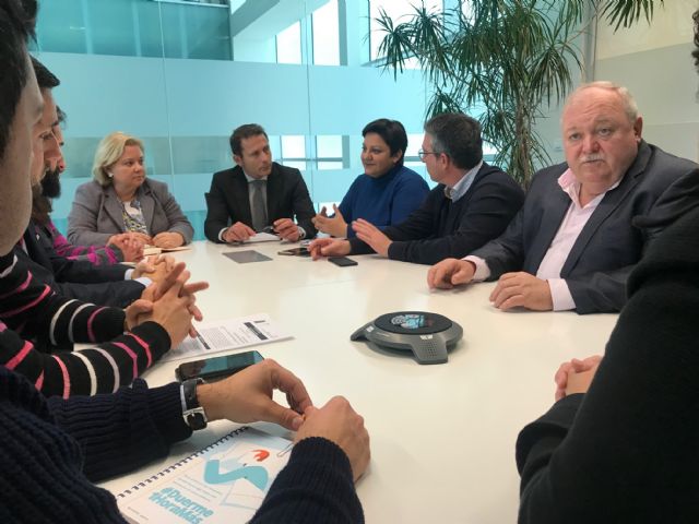 El alcalde de Torre Pacheco recibió en el Ayuntamiento a la presidenta de COEC Cartagena - 3, Foto 3