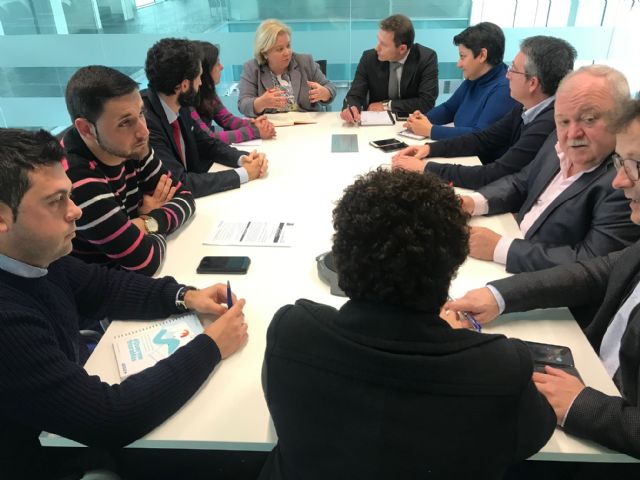 El alcalde de Torre Pacheco recibió en el Ayuntamiento a la presidenta de COEC Cartagena - 4, Foto 4