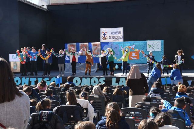 Los escolares de Calasparra se concentran con motivo del Día de la No Violencia y la Paz - 5, Foto 5