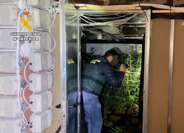 La Guardia Civil desmantela en Jumilla un invernadero con mil plantas de marihuana - 2, Foto 2
