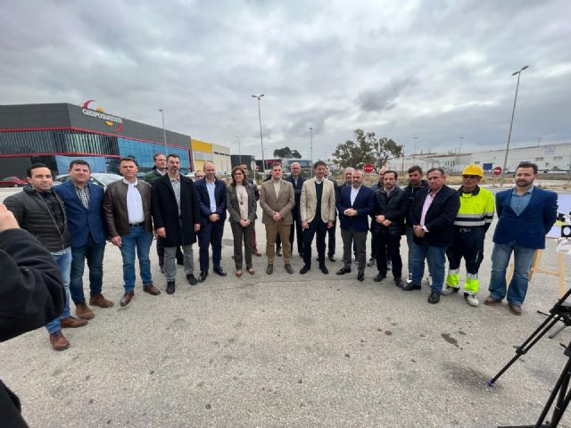 Una nueva rotonda regulará el tráfico en el área empresarial La Polvorista Norte en Molina de Segura - 1, Foto 1