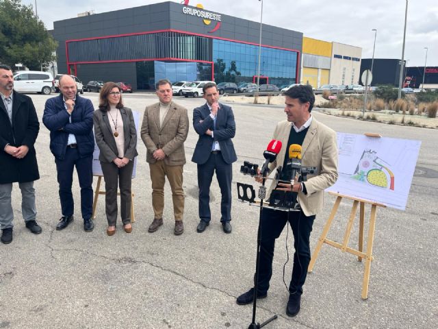 Una nueva rotonda regulará el tráfico en el área empresarial La Polvorista Norte en Molina de Segura - 2, Foto 2