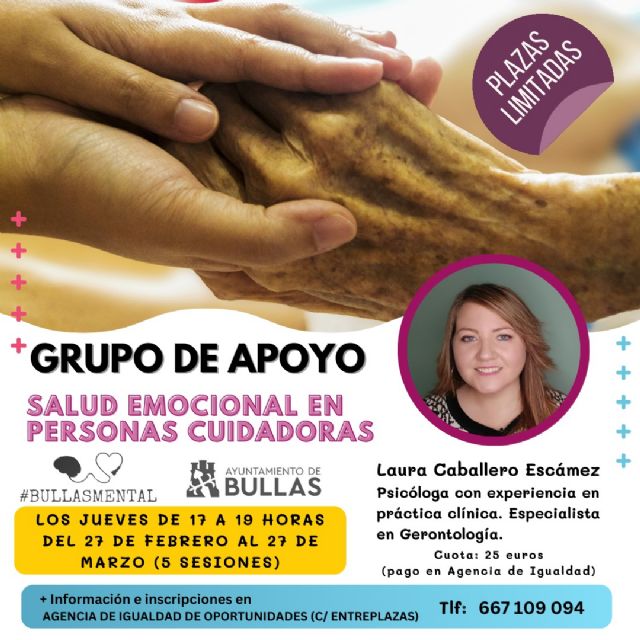 Grupo de Apoyo 'Salud Emocional en personas cuidadoras' - 1, Foto 1