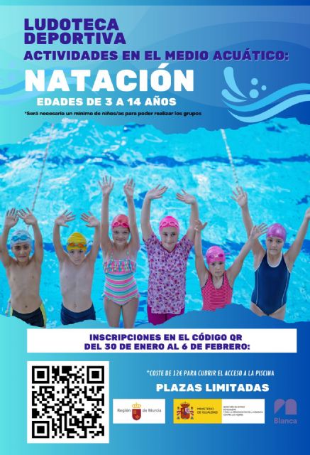 El Ayuntamiento de Blanca retoma la ludoteca deportiva con actividades en el medio acuático - 1, Foto 1