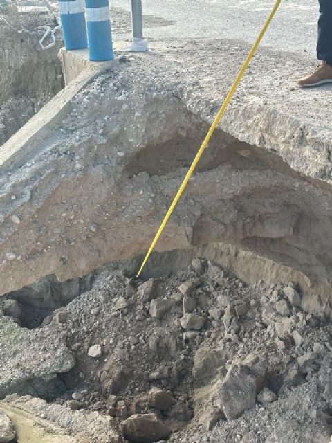 El Ayuntamiento de Lorca actúa de urgencia en enclaves afectados por el temporal del pasado marzo, y que han empeorado por las últimas lluvias - 2, Foto 2
