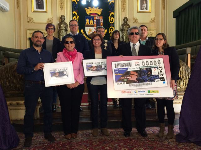 El cupón de la ONCE del 6 de abril estará dedicado a la Ruta del Vino de Jumilla - 1, Foto 1