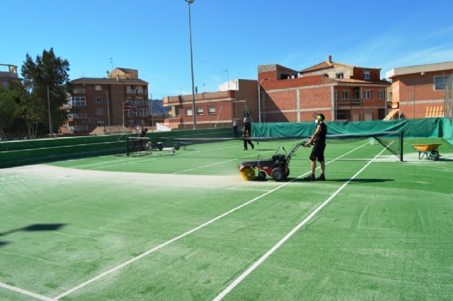 Mejoras en la pista de tenis del polideportivo - 2, Foto 2