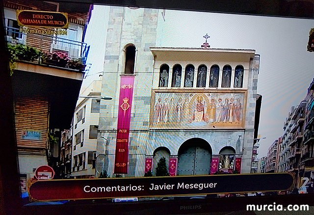 Éxito de audiencia de la 7TV Región de Murcia con las retransmisiones de Semana Santa - 1, Foto 1
