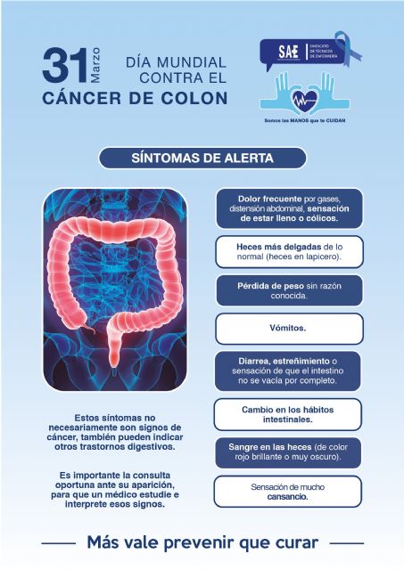 31 de marzo, Día Mundial contra el Cáncer de Colon - 1, Foto 1