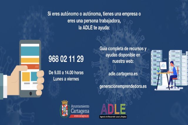 La ADLE habilita un teléfono y una web para asesorar a trabajadores, empresas y autónomos en la crisis del Covid19 - 1, Foto 1