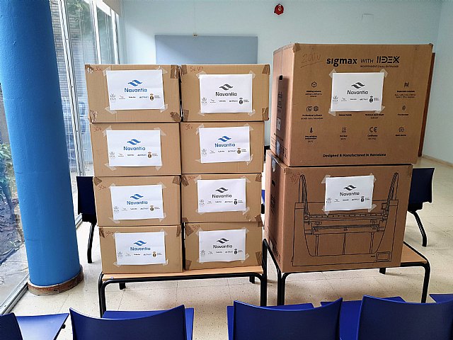 Navantia entrega más de medio millar de pantallas de protección facial en impresión 3D al Servicio Andaluz de Salud - 2, Foto 2