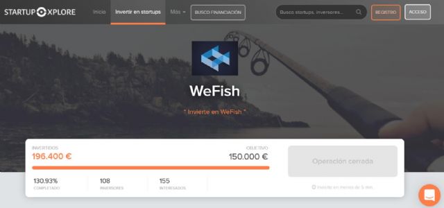 WeFish completa la ronda de financiación con mucho éxito - 1, Foto 1