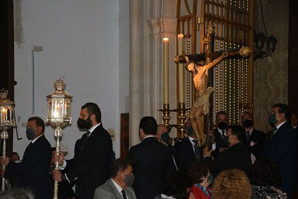 Vía Crucis interno con el Cristo de la Vera-cruz en la Real Ermita de San Gregorio de Osset de Alcalá del Río - 2, Foto 2