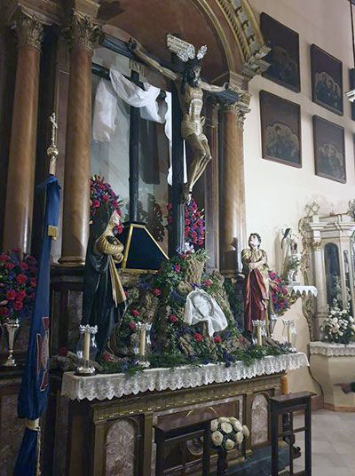 Santa Misa en el Altar de la Asociación de Fieles del Cristo del Buen Fin - 1, Foto 1