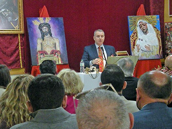 Francisco M. Pérez Estepa pregonó su Semana Santa 2022 en la Peña al Relente de Sevilla - 1, Foto 1