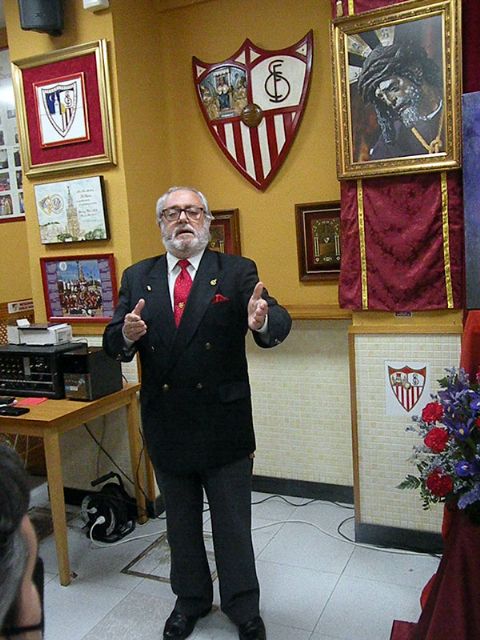 Francisco M. Pérez Estepa pregonó su Semana Santa 2022 en la Peña al Relente de Sevilla - 3, Foto 3